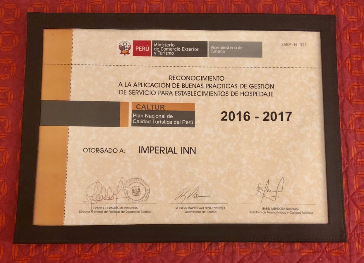 Imperial Inn Hospedaje Turistico ليما المظهر الخارجي الصورة
